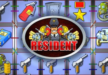 Игровой автомат Resident в Jet казино